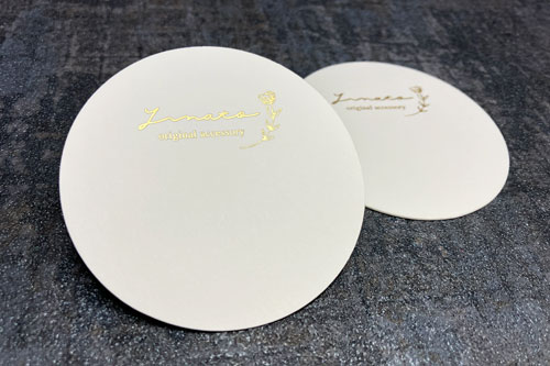 製作事例 No.28 箔押し名刺印刷のイメージ画像